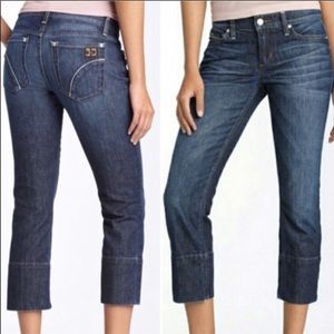 Joe’s Jeans Socialite Kicker Crop, 90’s/Y2K style low rise